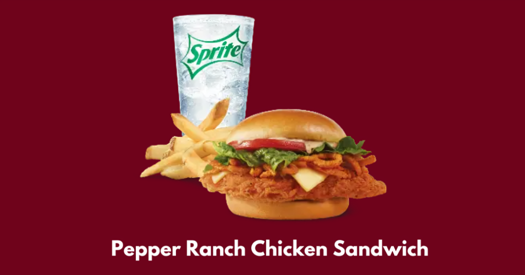 Ghost Pepper Ranch Fried Chicken Sandwich