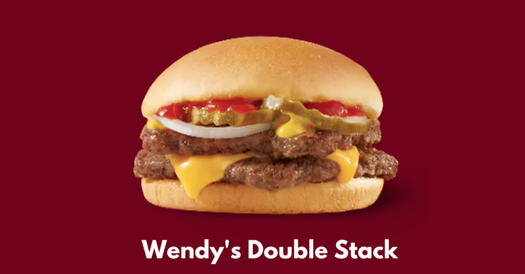 Wendy's Double Stack