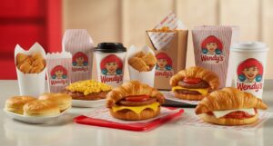 wendys breakfast menu