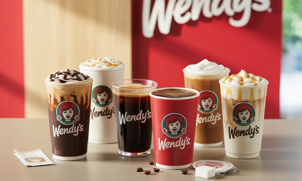 wendys coffee menu